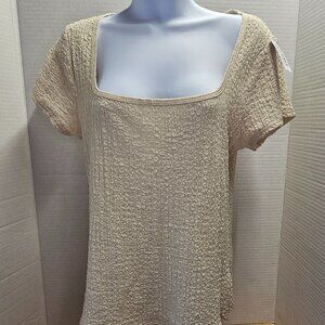 NWT Old Navy Crinkle Fabric Top, Size Large